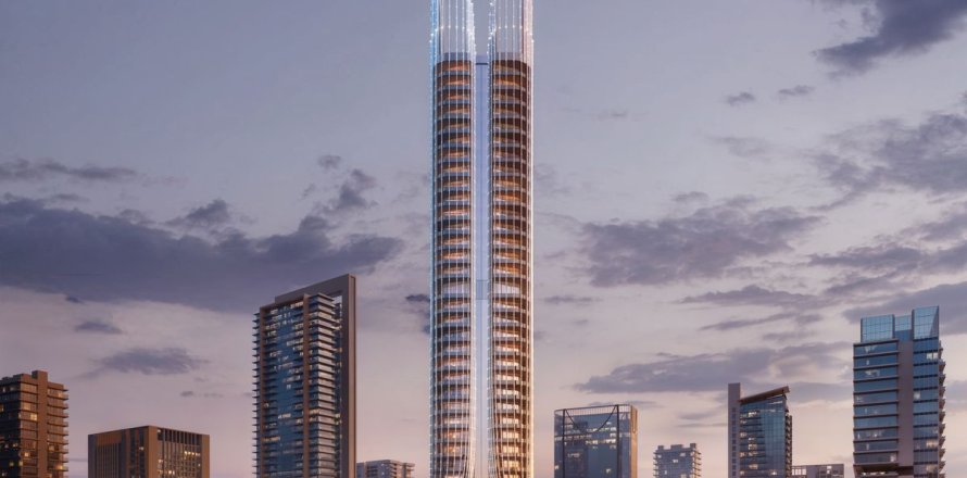 Квартира в Бизнес-Бэе, Дубай, 1 спальня, 77.5м², № 40864
