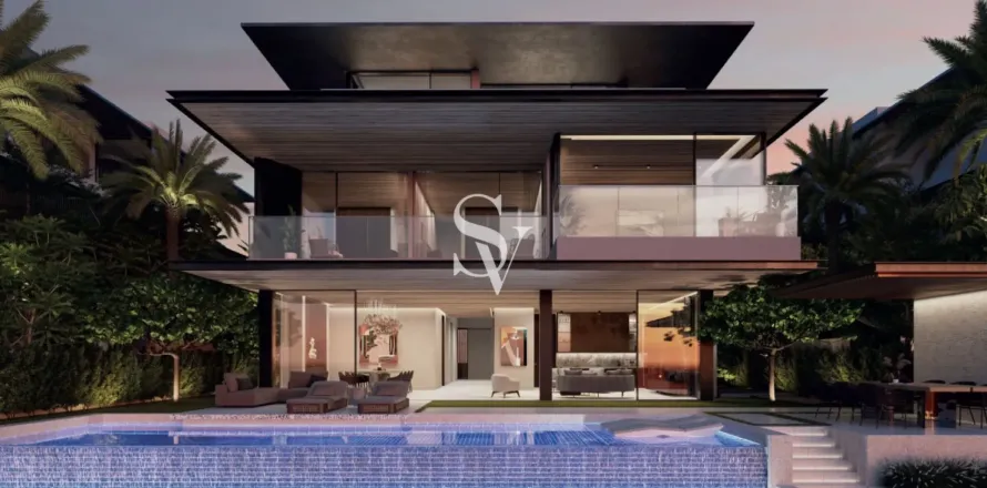 Вилла в Palm Jebel Ali, Дубай, 7 спален, 1737м², № 68106