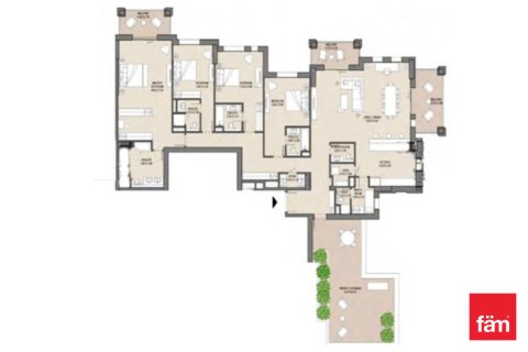 Penthouse à Umm Suqeim, Dubai, 4 chambres, 347.8 m², № 100298 - photo 30