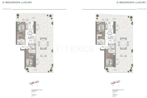Penthouse in Dubai Harbour, Dubai 4 bedrooms, 540 sq.m. № 38517 - photo 24