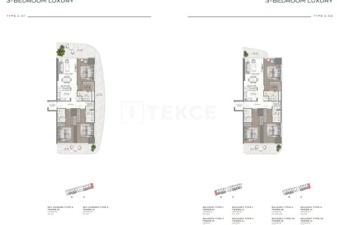 Penthouse in Dubai Harbour, Dubai 4 bedrooms, 540 sq.m. № 38517 - photo 27