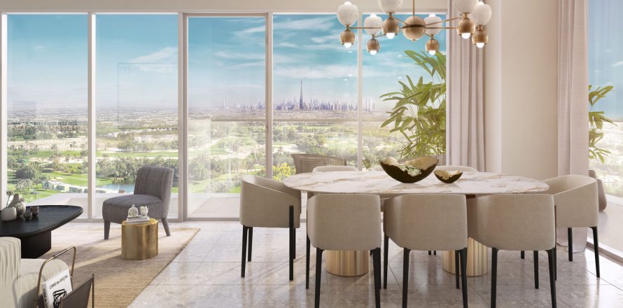 Квартира в GOLF SUITES в Дубай Хилс Эстейт, Дубай, 2 спальни, 104м², № 29862