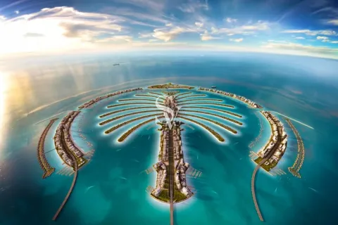 Купить виллу в Palm Jebel Ali, Дубай: 7 спален, 1737м², № 67953 - фото 1