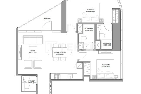 Apartment in Dubai 1 bedroom, 77 sq.m. № 12393 - photo 16