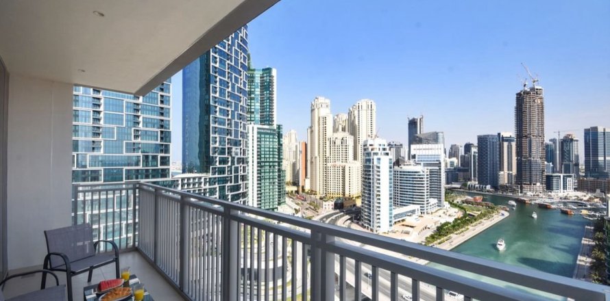 Квартира в Дубай Марине, Дубай, 2 спальни, 104.1м², № 90224