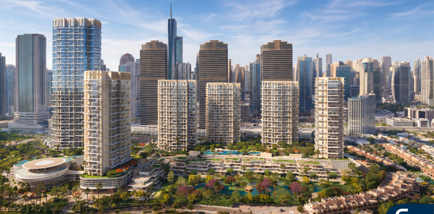 Appartement à Jumeirah Islands, Dubai, 1 chambre, 78 m², № 98262