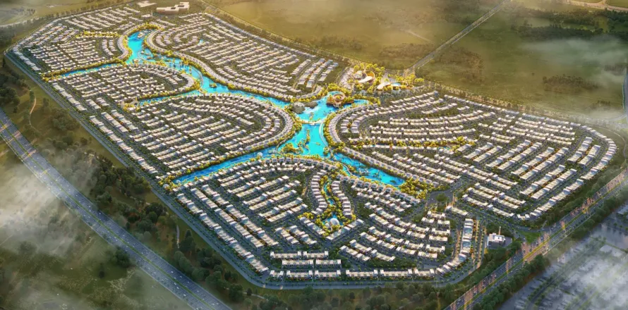 Таунхаус в Дубае, 4 спальни, 203м², № 70844