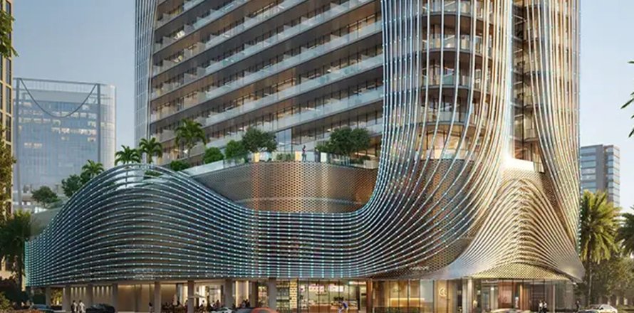 Квартира в Бизнес-Бэе, Дубай, 1 спальня, 92.3м², № 60537