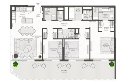 Apartment in Al Wasl, Dubai 1 bedroom, 64 sq.m. № 92374 - photo 15