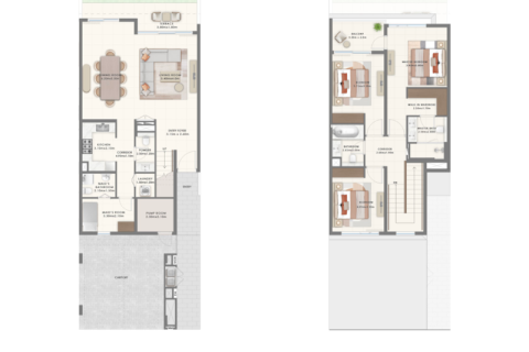 Townhouse in The Valley, Dubai 3 bedrooms, 230 sq.m. № 92388 - photo 6