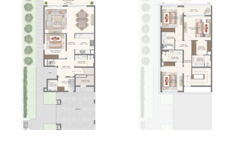 Townhouse in The Valley, Dubai 3 bedrooms, 230 sq.m. № 92388 - photo 7