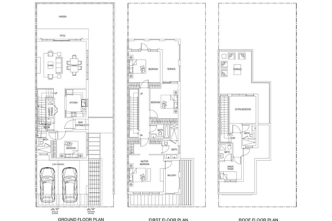 Townhouse in Damac Lagoons, Dubai 4 bedrooms № 92389 - photo 14