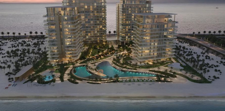 Appartement à Palm Jumeirah, Dubai, 2 chambres, 175 m², № 7506
