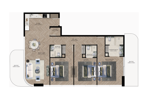 Apartment in Dubai 1 bedroom, 66 sq.m. № 92254 - photo 11