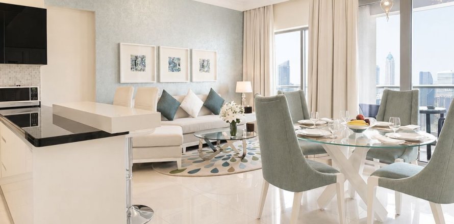 Apartamento en Downtown Dubai (Downtown Burj Dubai), Dubai, 1 dormitorio, 78.4 m², № 110873