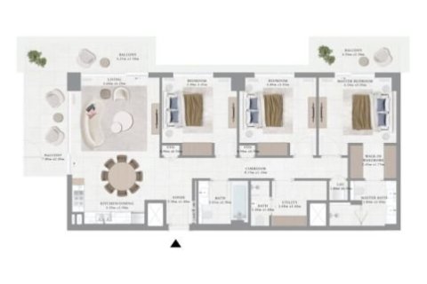 Apartment in Mina Rashid, Dubai 1 bedroom, 78 sq.m. № 103653 - photo 12