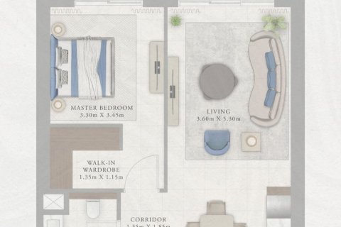Appartement à Dubai, 1 chambre, 69 m², № 103654 - photo 6