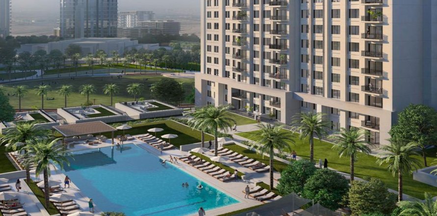 Квартира в Дубай Хилс Эстейт, Дубай, 1 спальня, 59.9м², № 18498