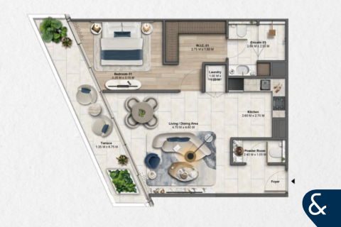 Apartamento en Business Bay, Dubai, 3 dormitorios, 188 m², № 74512 - foto 18