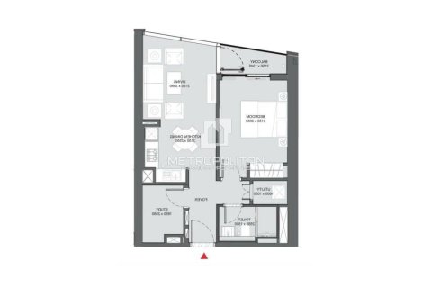 Apartamento en Sobha Hartland, Mohammed Bin Rashid City, Dubai, 1 dormitorio, 58 m², № 73644 - foto 18