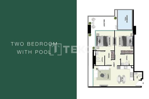 Apartment in Dubai Land, Dubai 2 bedrooms, 130 sq.m. № 84533 - photo 29