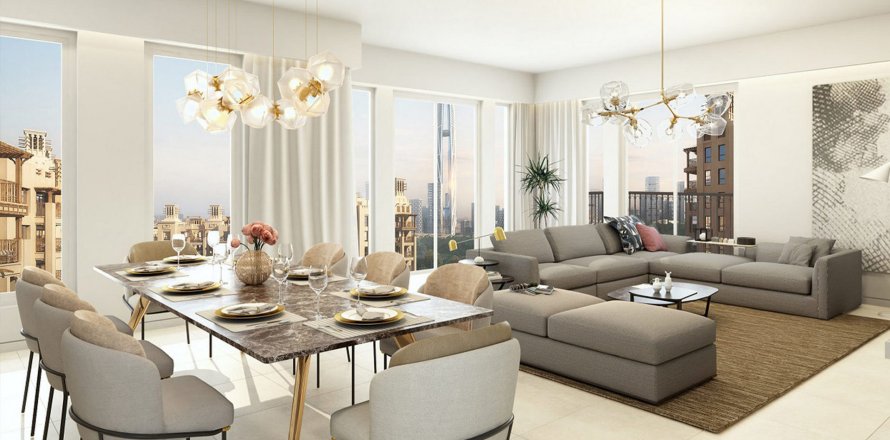 Квартира в MADINAT JUMEIRAH LIVING в Умм-Сукейме, Дубай, 3 спальни, 204м², № 29961