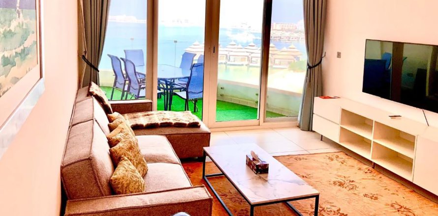 Appartement à Palm Jumeirah, Dubai, 1 chambre, 104 m², № 29814