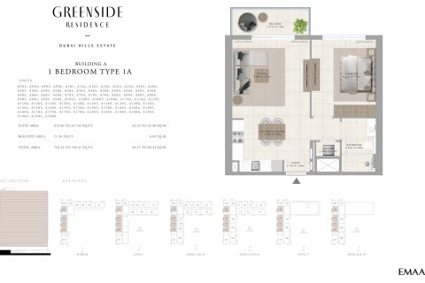Apartment in Dubai Hills Estate, Dubai 1 bedroom, 67 sq.m. № 103995 - photo 3