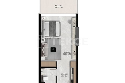 Apartamento en Dubai Studio City, Dubai, 1 dormitorio, 63 m², № 9713 - foto 9