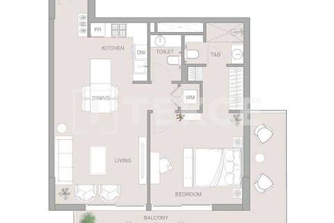 Apartment in Jumeirah Village Triangle, Dubai studio, 42 sq.m. № 9711 - photo 2
