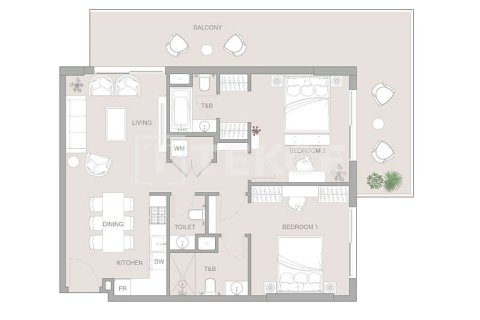 Apartment in Jumeirah Village Triangle, Dubai studio, 42 sq.m. № 9711 - photo 3