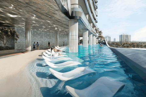 Купить квартиру в Dubai Sports City, Дубай: 1 спальня, 80м², № 23519 - фото 1