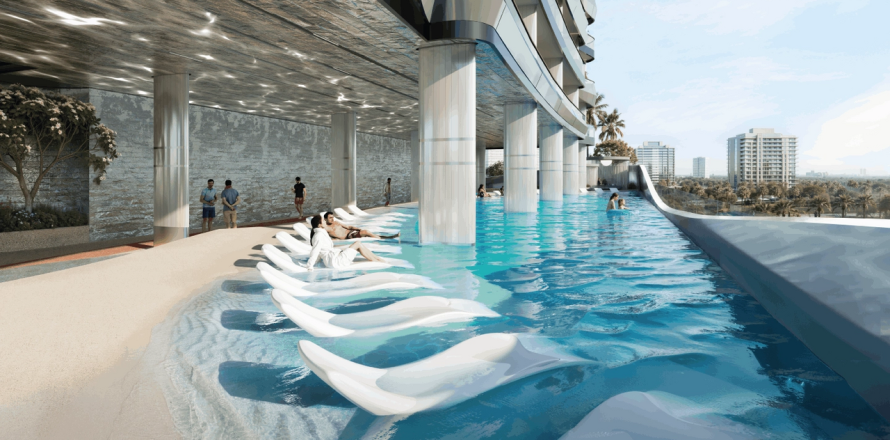 Квартира в Dubai Sports City, Дубай, 1 спальня, 80м², № 23519