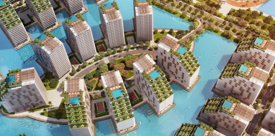 شقة في AZIZI VENICE في دبي استوديو, 31.5 م² رقم 31496