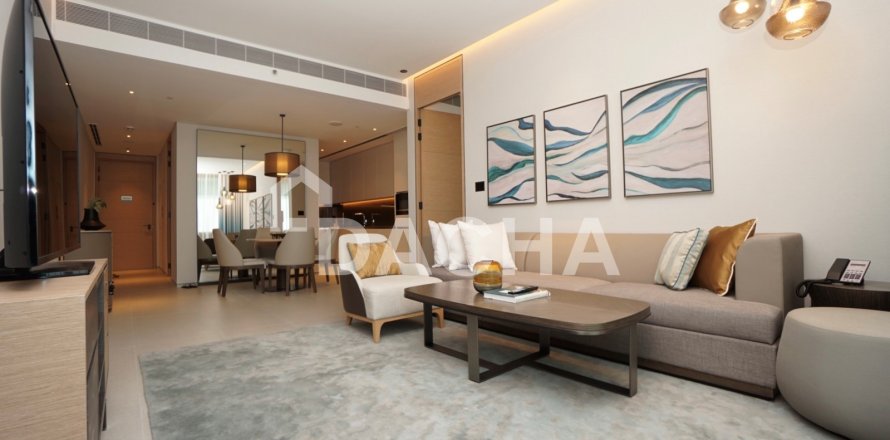 Apartamento en The Address Jumeirah Resort and Spa, Jumeirah Beach Residence, Dubai, 1 dormitorio, 106 m², № 105399