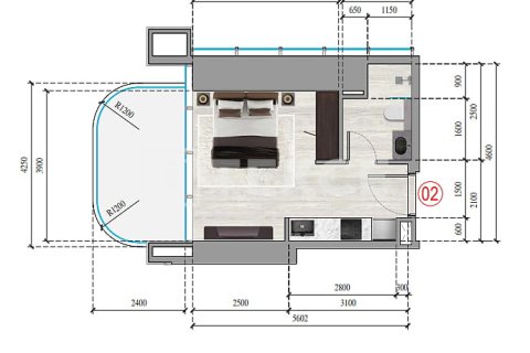 Apartment in Dubai 1 bedroom, 75 sq.m. № 38609 - photo 10