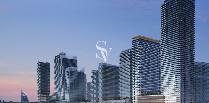 Apartment in SEAPOINT RESIDENCES in EMAAR Beachfront, Dubai Harbour, Dubai 2 bedrooms, 128 sq.m. № 72517