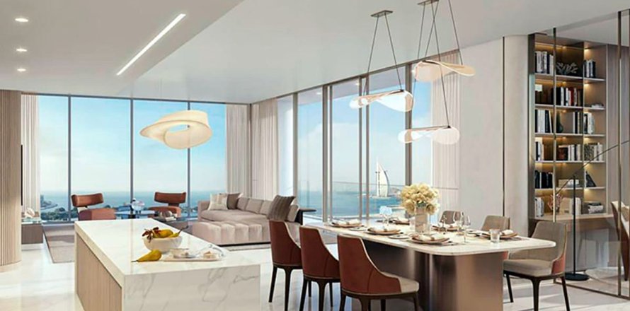 Квартира в Пальме Джумейре, Дубай, 2 спальни, 164.1м², № 58906