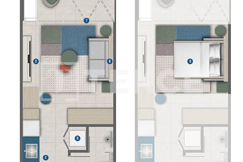 Купить квартиру в Бизнес-Бэе, Дубай: студию, 34м², № 8587 - фото 23