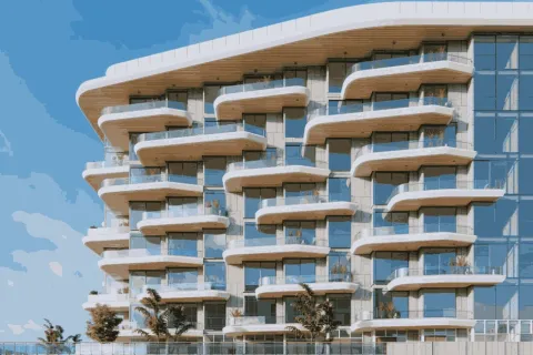 Купить квартиру в Дубае: студию, 62м², № 55515 - фото 1