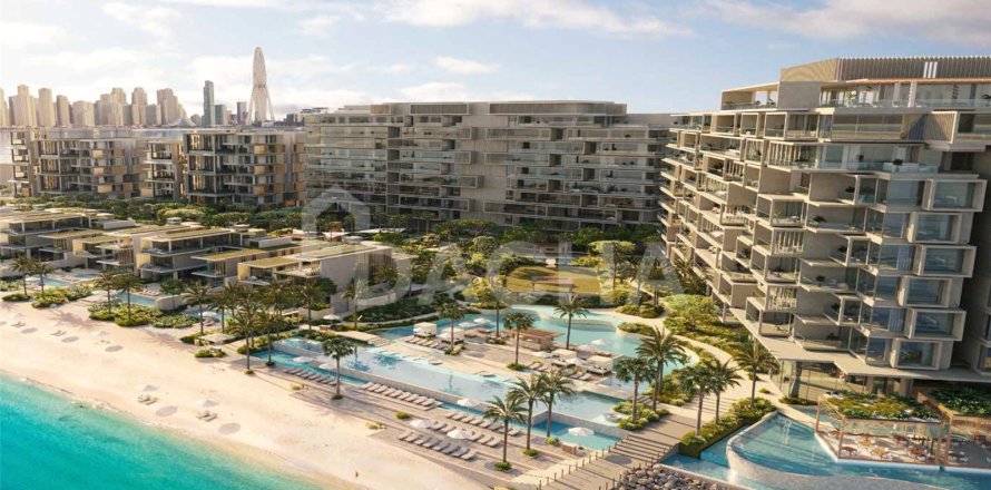 Квартира в Пальме Джумейре, Дубай, 3 спальни, 571м², № 104811