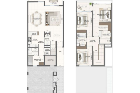 Townhouse in Dubai South (Dubai World Central), Dubai 3 bedrooms, 226 sq.m. № 92356 - photo 5