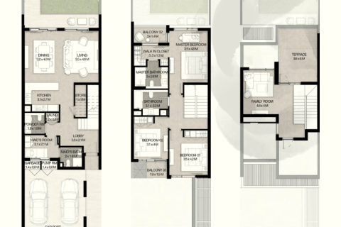 Townhouse in Dubai 3 bedrooms № 92355 - photo 9