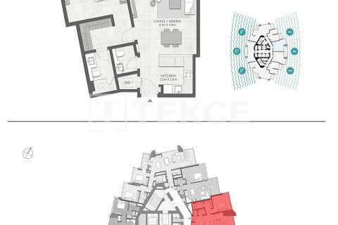 Appartement à Dubai Marina, Dubai, 1 chambre, 81 m², № 47441 - photo 22