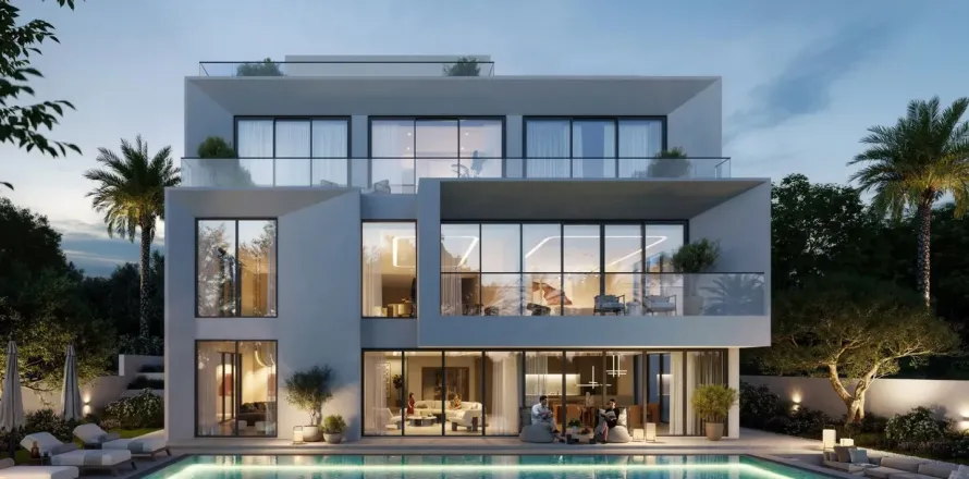 Villa à Dubai, 4 chambres, 674 m², № 74364