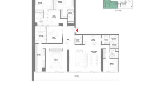 Apartment in Dubai Harbour, Dubai 1 bedroom, 100 sq.m. № 103718 - photo 4