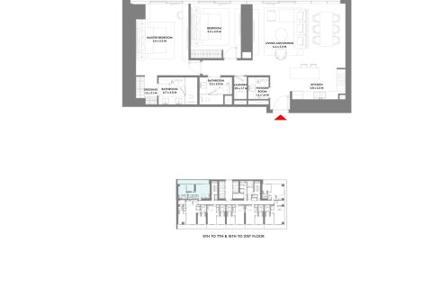 Apartment in Dubai Harbour, Dubai 1 bedroom, 100 sq.m. № 103718 - photo 9