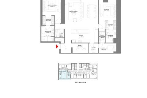 Apartment in Dubai Harbour, Dubai 1 bedroom, 100 sq.m. № 103718 - photo 8