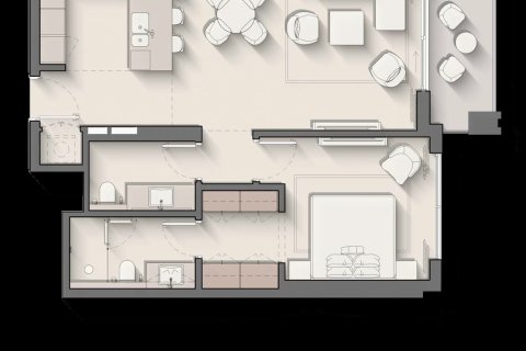Appartement à Jumeirah Village Circle, Dubai, studio, 42 m², № 5240 - photo 11
